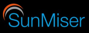 The logo for SunMiser.